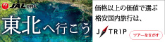 【ジェイトリップツアー】JAL(日本航空）で行く格安東北旅行